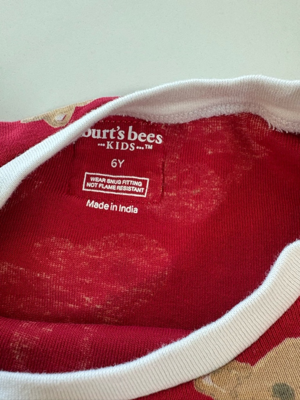 Two Set of Burts Bees Holiday PJs-6T - Picture 4 of 4